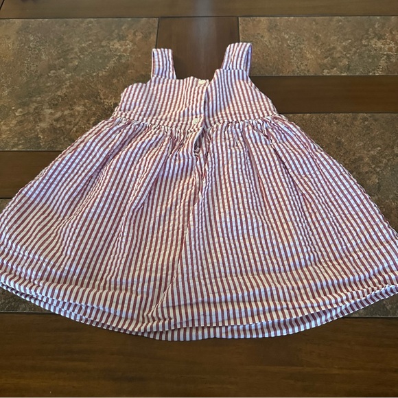 Cecil and Lou red, white & blue Summer Dress Size 18 Months.  Fully lined. - Picture 2 of 6
